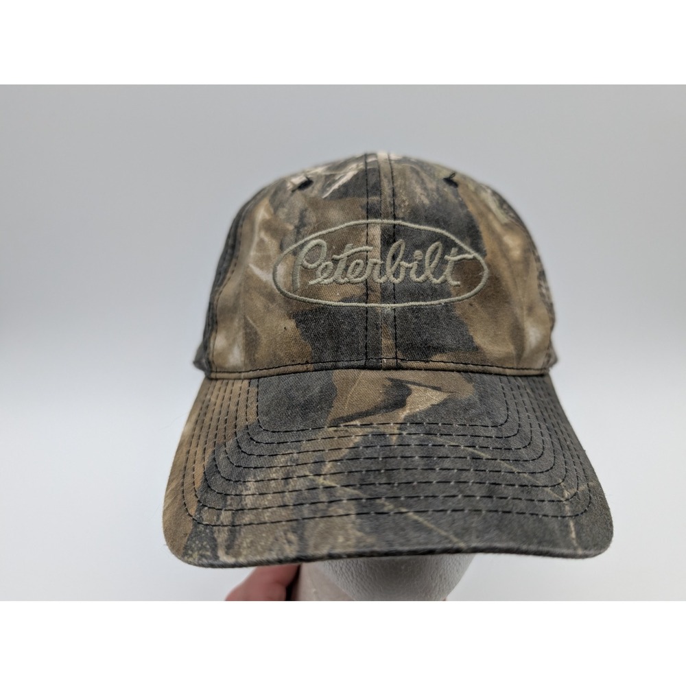 Peterbilt Mossy Oak Camo Snapback Hat Cyrk Trucker Baseball Cap Mens OSFM